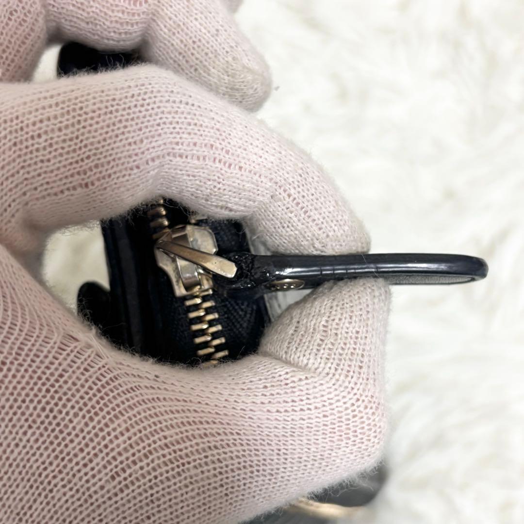 極美品✨グッチ　長財布　オーガナイザー　マイクロシマ　ラウンドファスナー