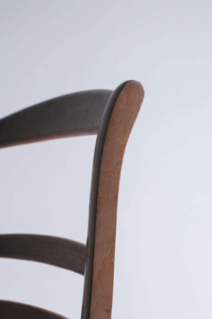 【SALE品】　フランス　ラッシュ編みチェア　無垢材　ダイニングチェア　古家具