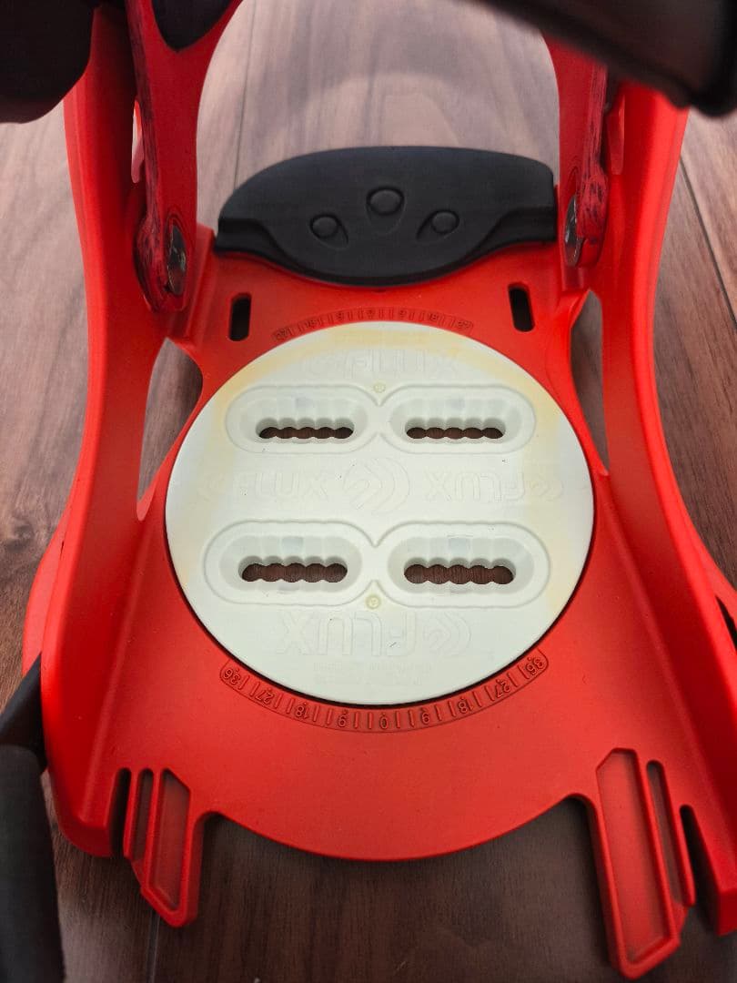 FLUX RL アシンメトリーカラー ビンディング オレンジ ライムグリーン