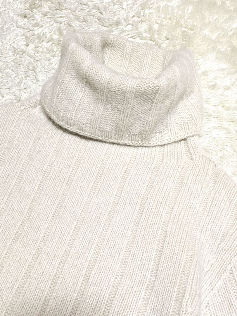 アンフィル アルパカ100% タートルネック ニット チュニック オーバーサイズ