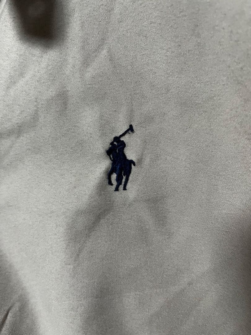 ラルフローレン スイングトップ L ベージュ 裏地チェック ブルゾン