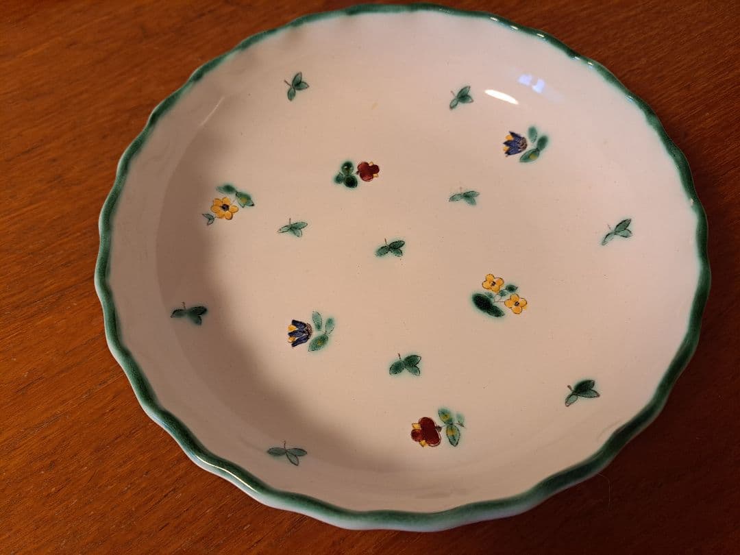 未使用です。　オーストリア　グムンドナーケラミック　モーニングセット一式