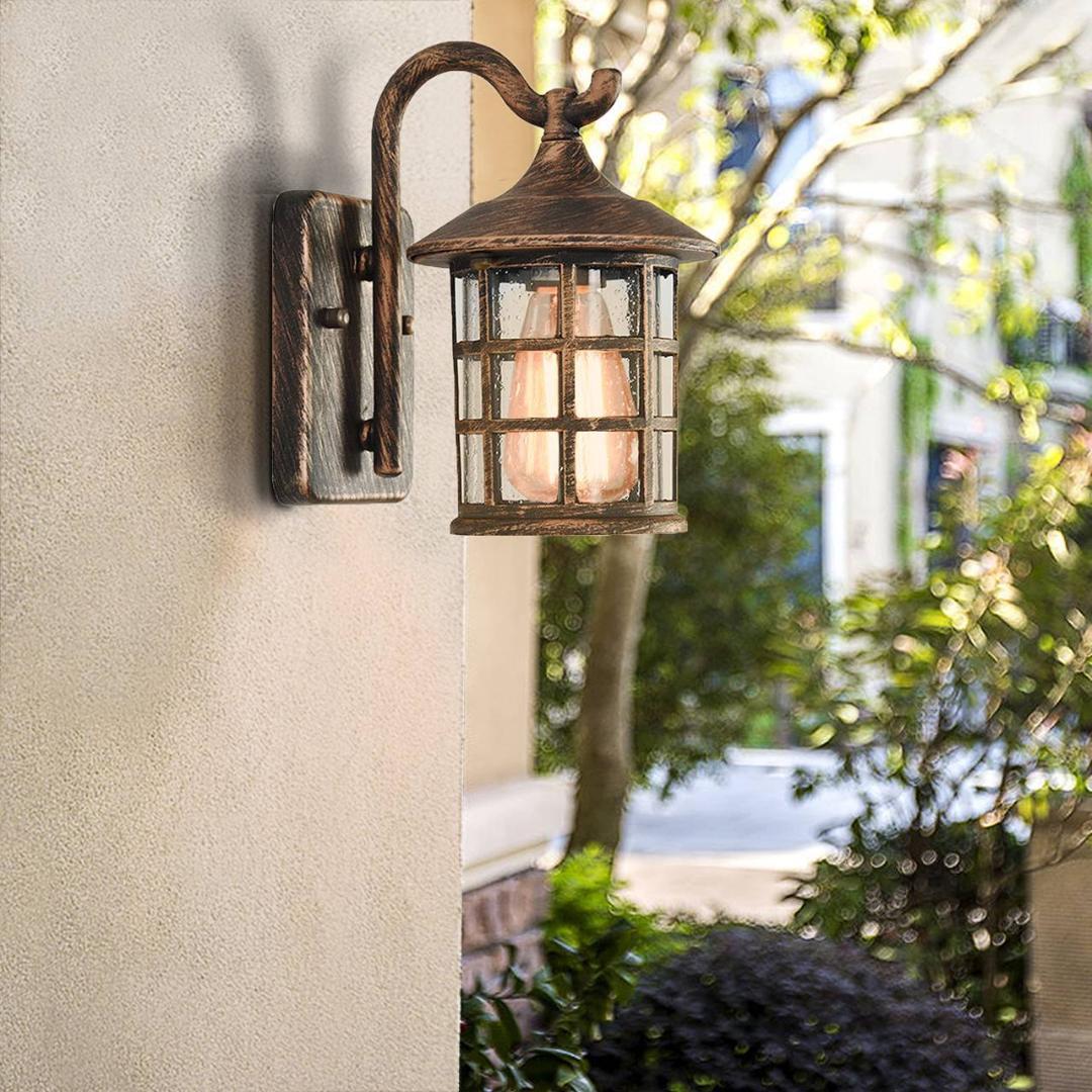 玄関にぴったりのアンティーク調ブラケットライト