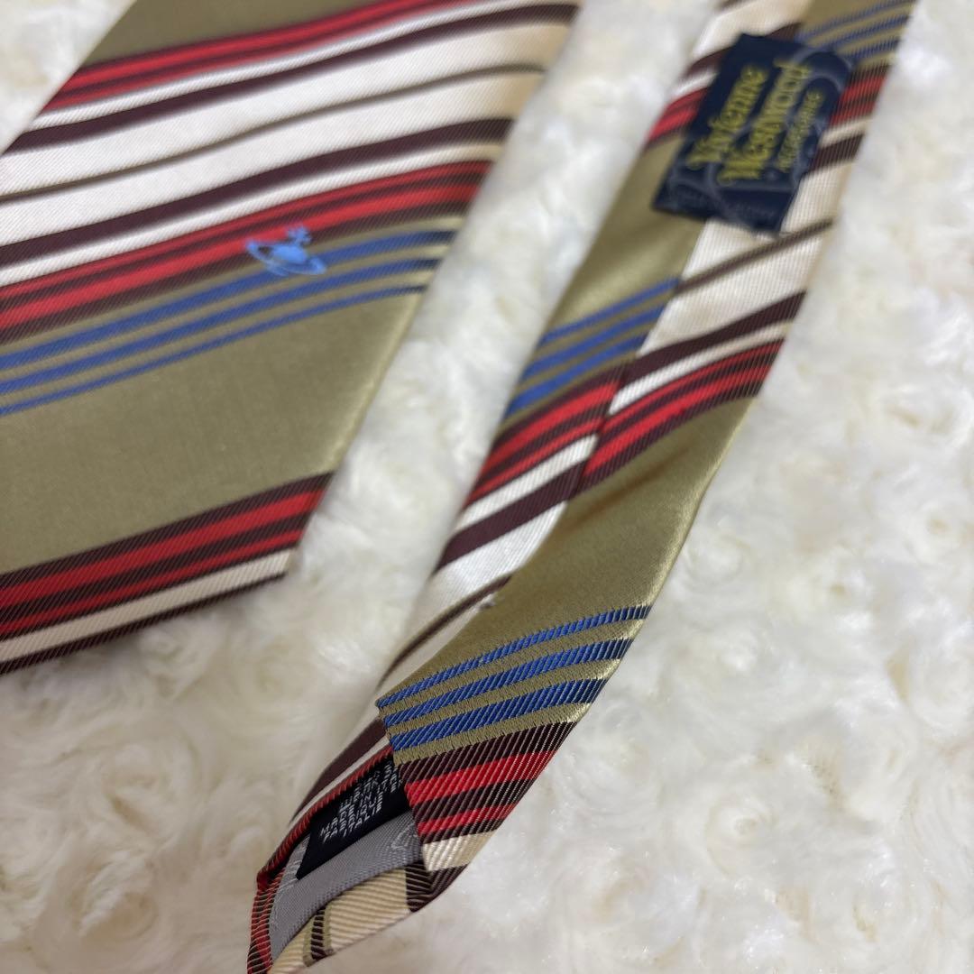 【Vivienne Westwood 】新品・未使用シルク ネクタイ