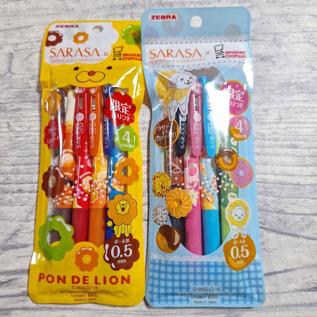 SARASA×ミスタードーナツ　サラサクリップ×ミスタードーナツ　香りつき
