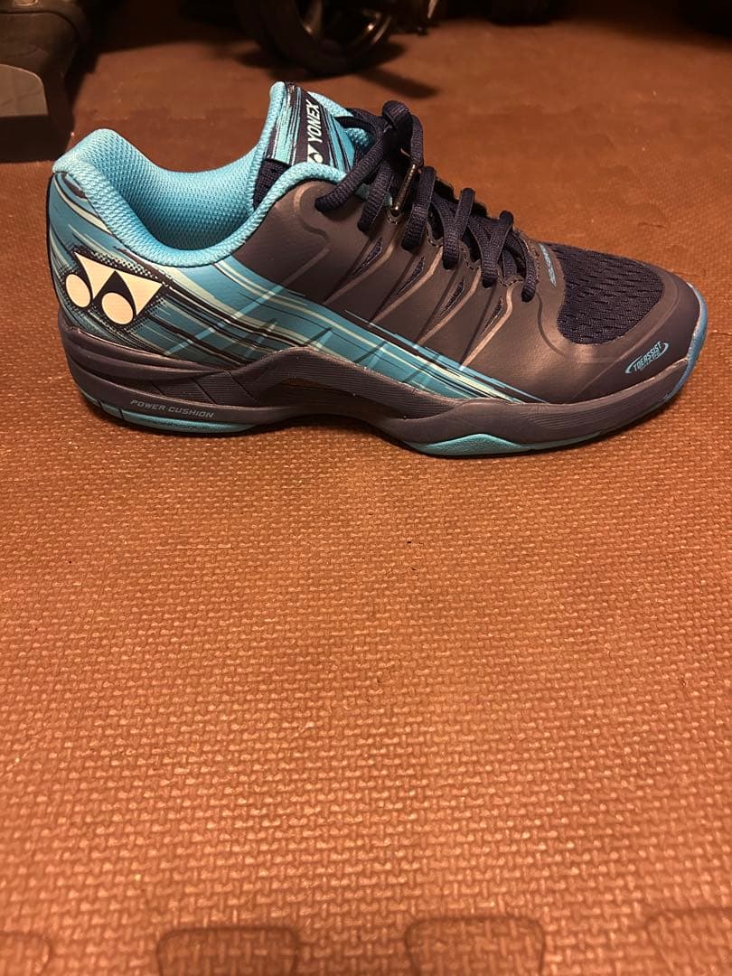 YONEX テニスシューズ ネイビー/アクア