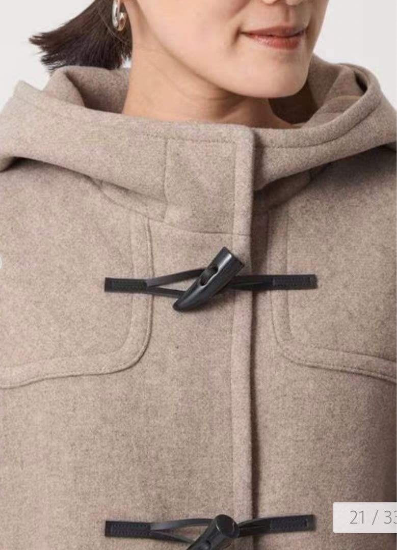 ユナイテッドアローズ　グリーンレーベルリラクシング　　レディース　ダッフルコート