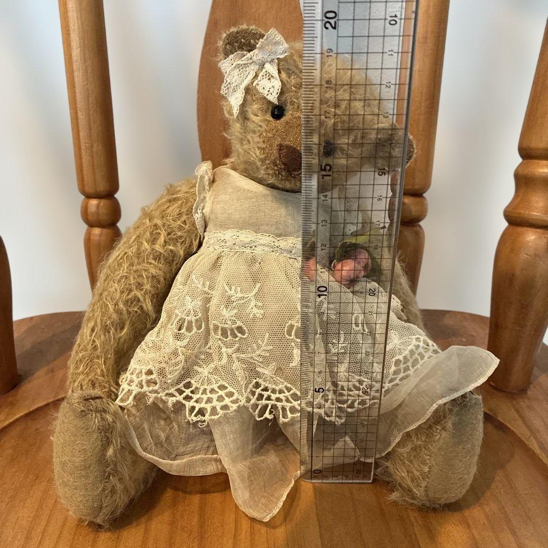 海外作家様　スーレイン　ヴィンテージ　ベージュテディベア　ぬいぐるみ