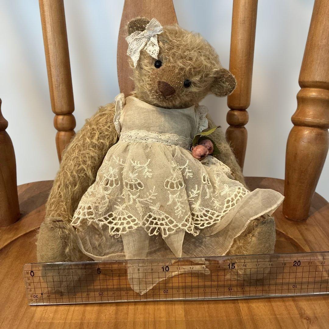 海外作家様　スーレイン　ヴィンテージ　ベージュテディベア　ぬいぐるみ