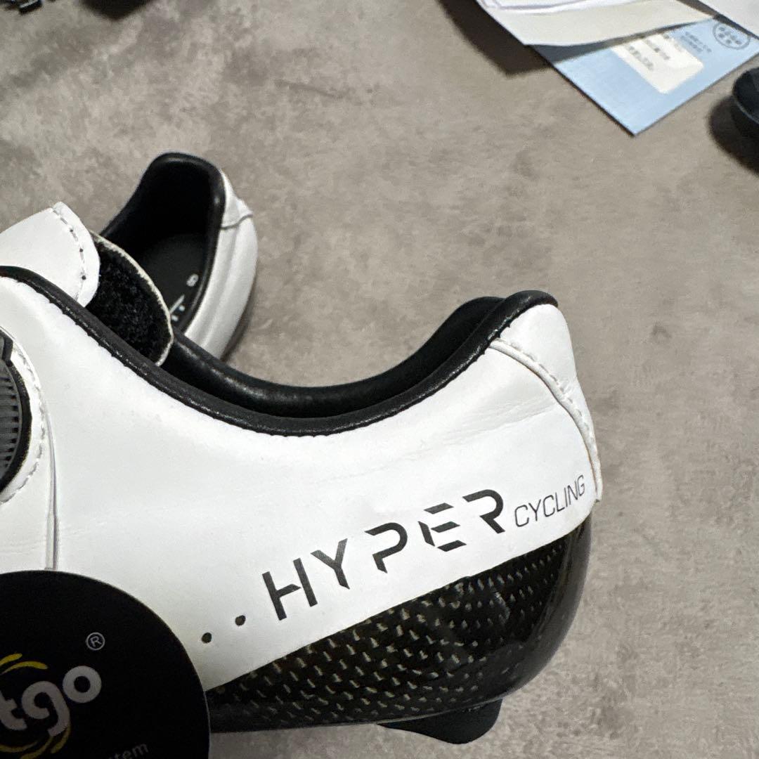 HYPER サイクリングシューズ 38 ホワイト未使用
