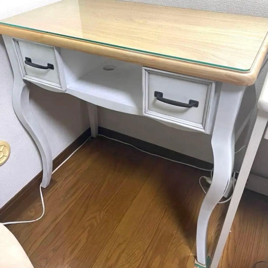 【シャビーシック】ネイルテーブル loiret（ロワレ）