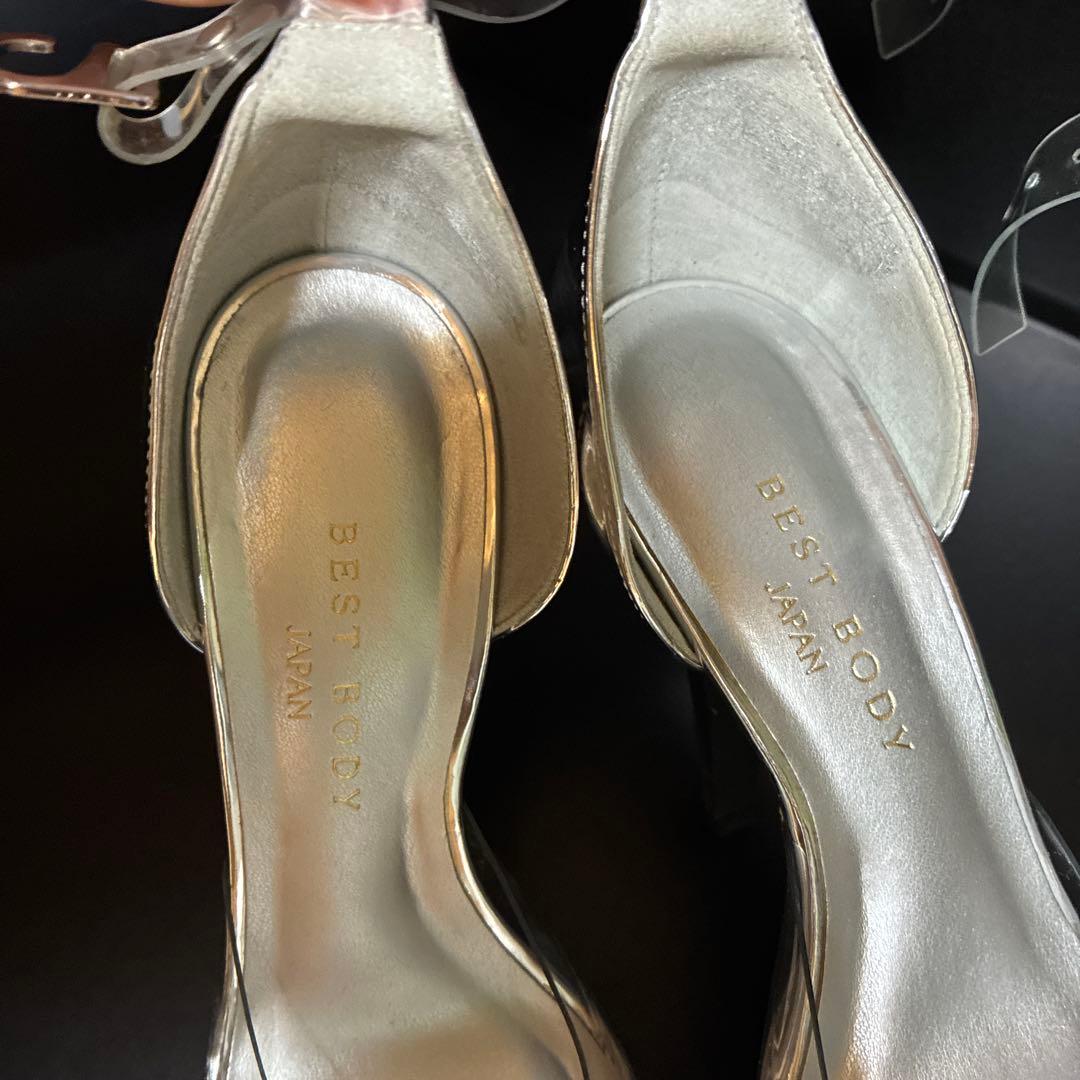 BEST BODY JAPAN 公式ヒール22cmシルバー