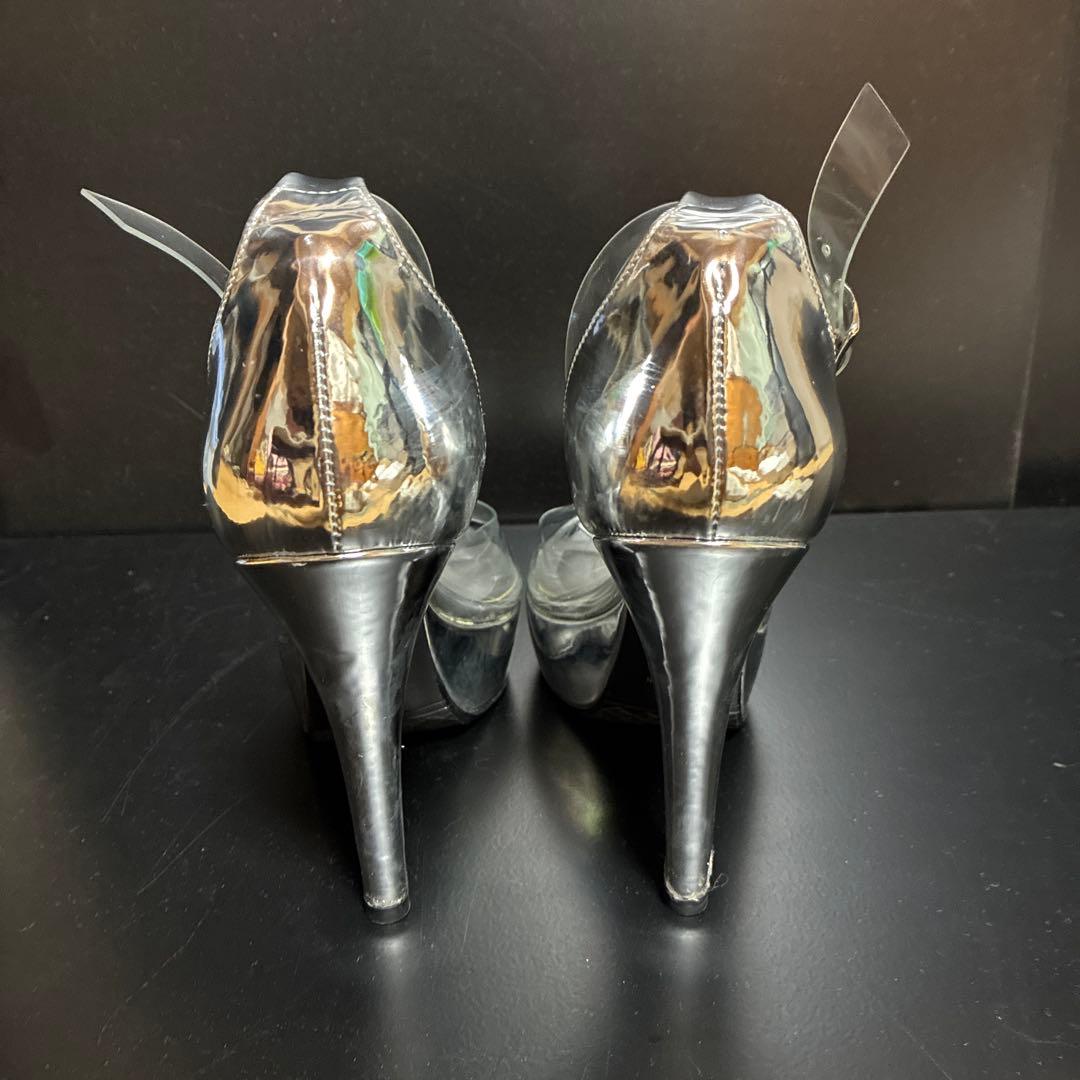 BEST BODY JAPAN 公式ヒール22cmシルバー