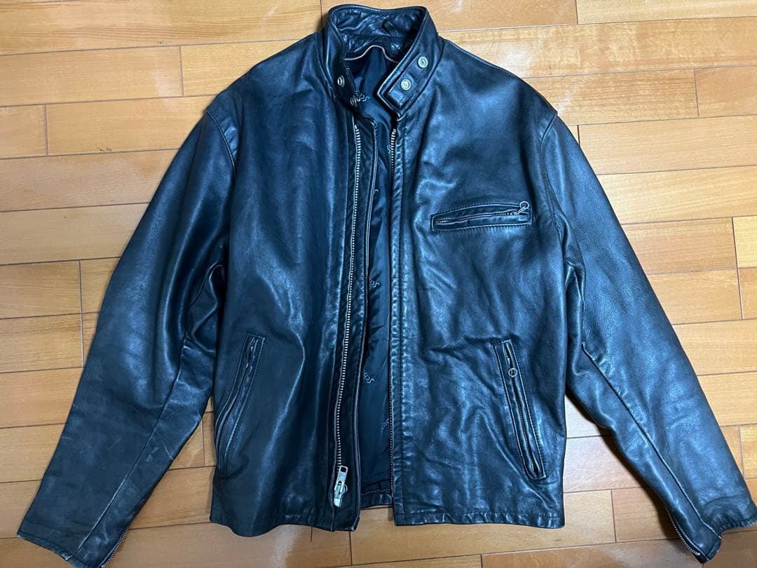 Schott シングルライダースジャケット