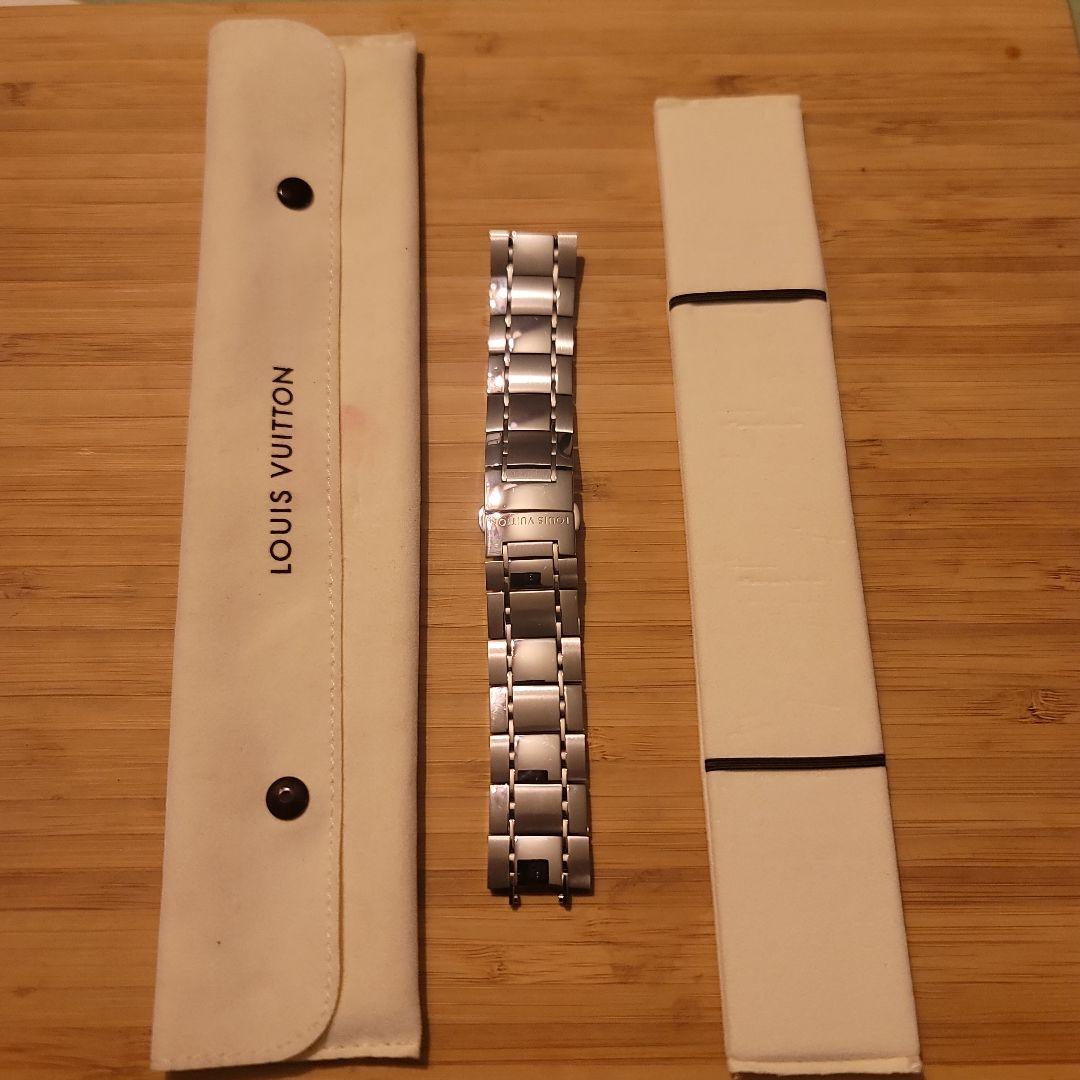 ルイ・ヴィトン ステンレススチール 金属ベルト　タンブール　希少品