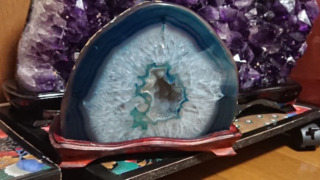 希少ブルーメノウドーム　人気急上昇　ドゥルージータイプ　知性、幸運をもたらす