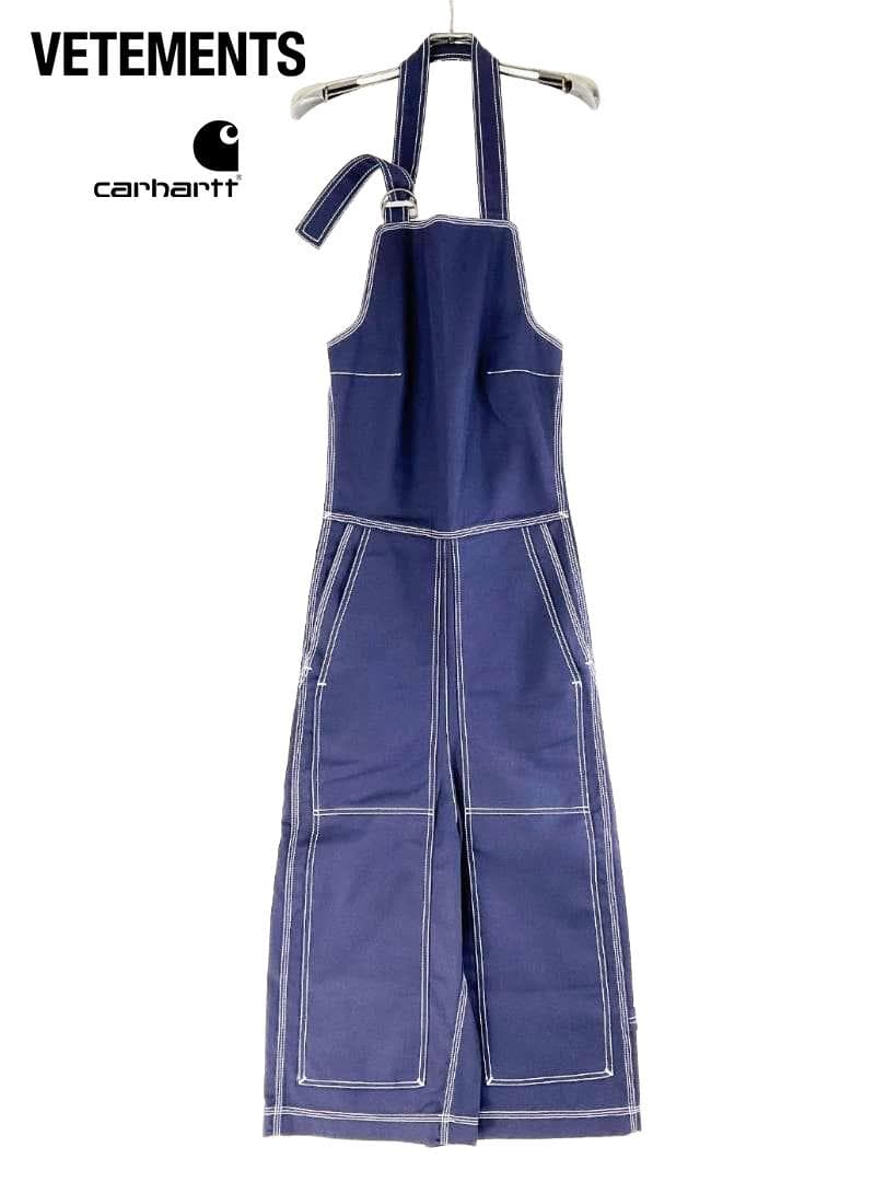 【未使用品】VETEMENTS × charhartt コラボ サロペット