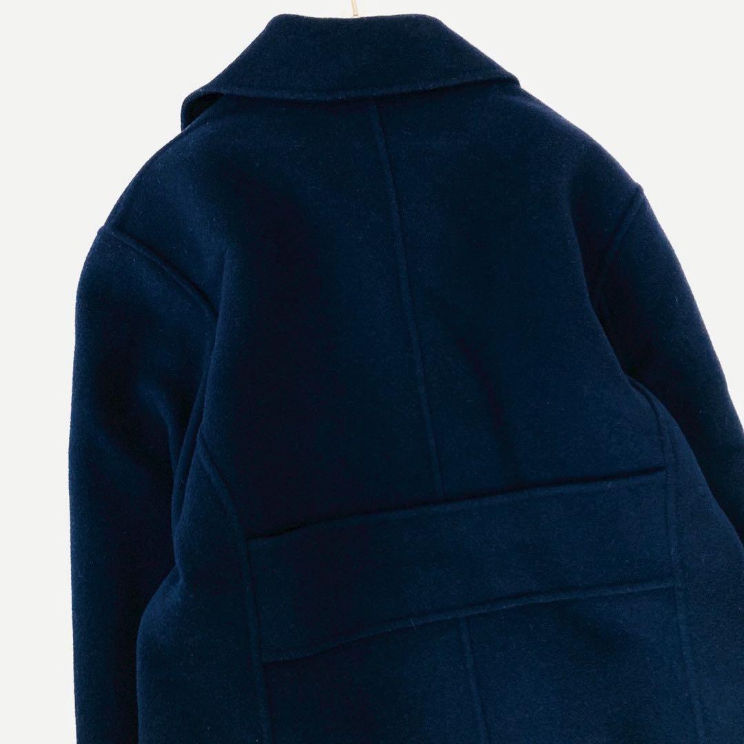 サイズ44✨️マックスマーラ　クチートアマーノ　ダブルブレスト　ロングピーコート