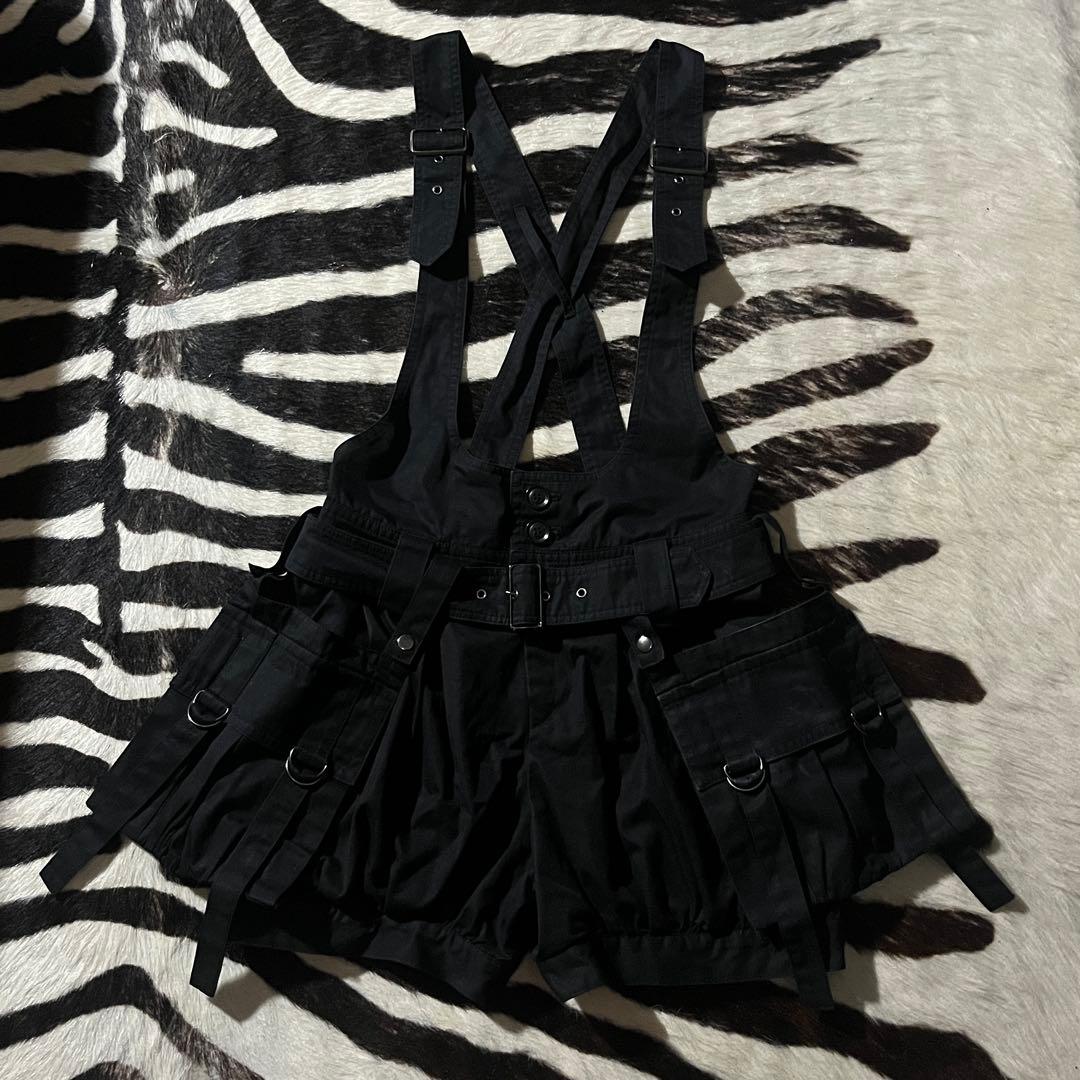 00s BPN black peace now サロペット gothic