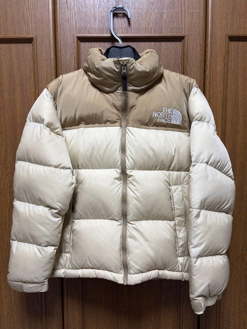 THE NORTH FACE ヌプシ ダウンジャケット S ベージュ
