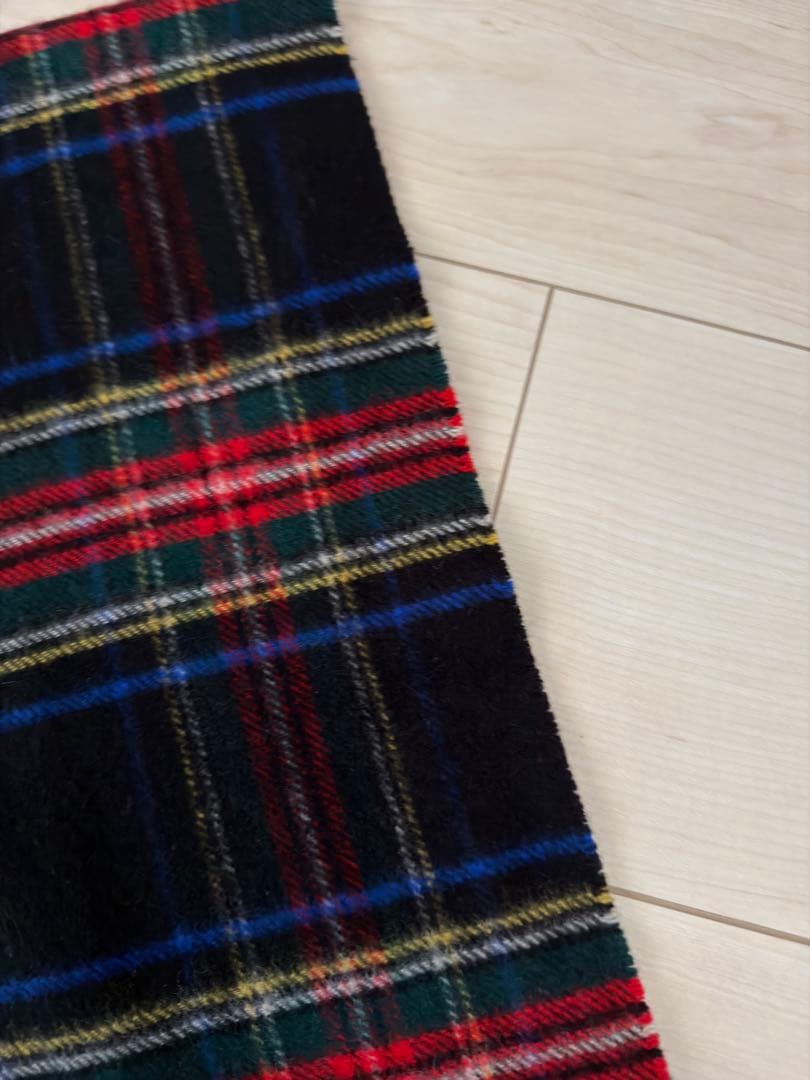 Johnstons of Elgin カシミヤ マフラー　小判