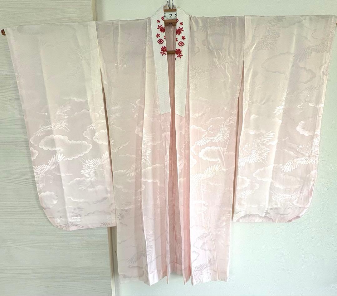 子供 七五三 着物 青 女の子 旭縫製　着物・長襦袢セット