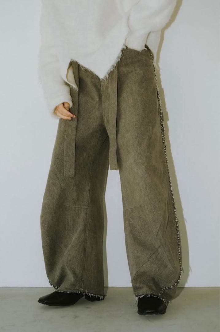 twobuckles patchwork denim unisex mサイズ