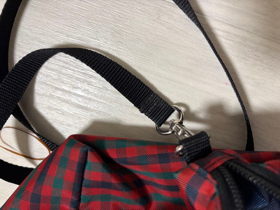 familiar 舟形ポシェット　赤　ファミリア