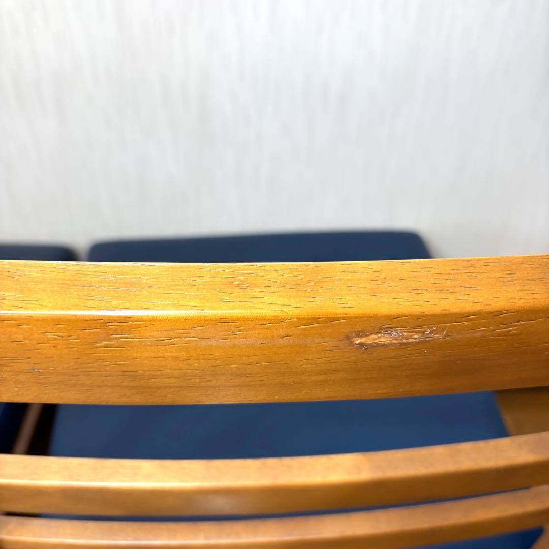 『karimoku』カリモク アームレスチェア 肘掛けチェア 椅子 2脚セット