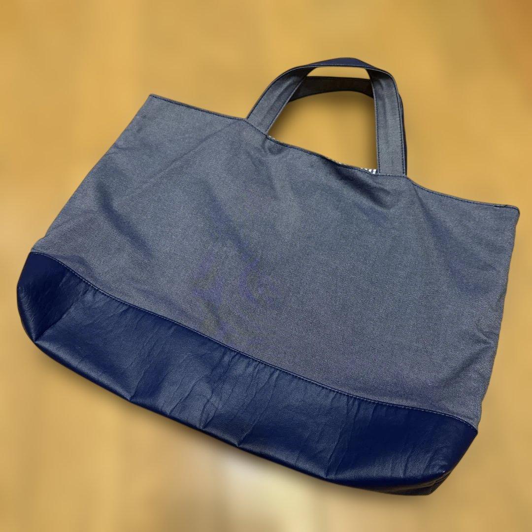 【美品】familiarデニムバック