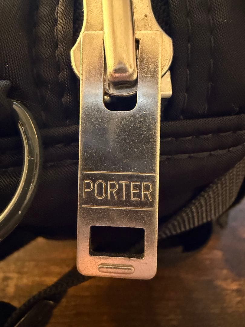 【超美品】PORTER タンカー　ボディバッグ　ブラック　ウエストバッグ