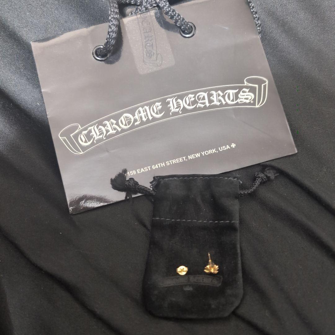 CHROME HEARTS クロムハーツ 22k スタッド CHプラス ピアス