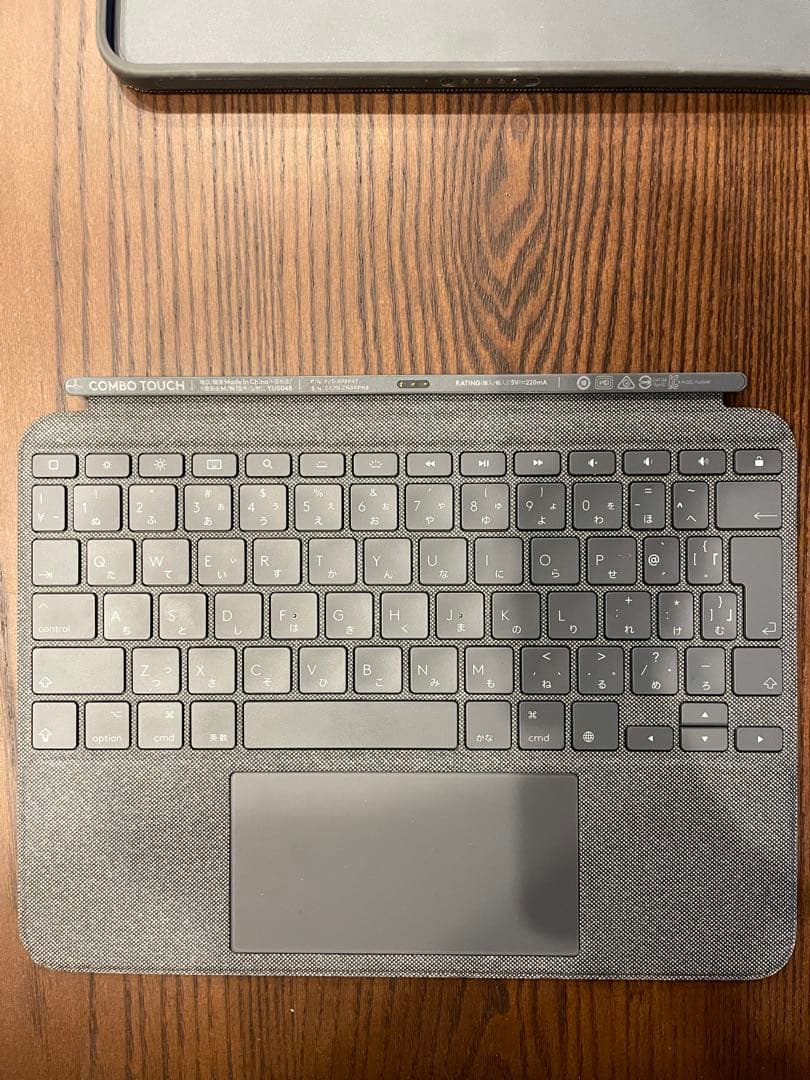 Logitech Bluetoothキーボード iPad用 グレー