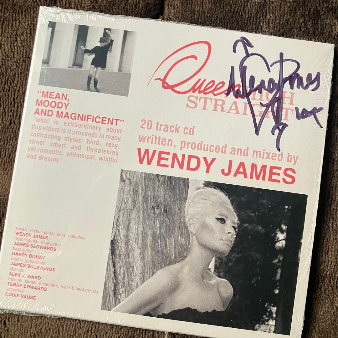 Wendy James Queen High Straight 直筆サイン レア