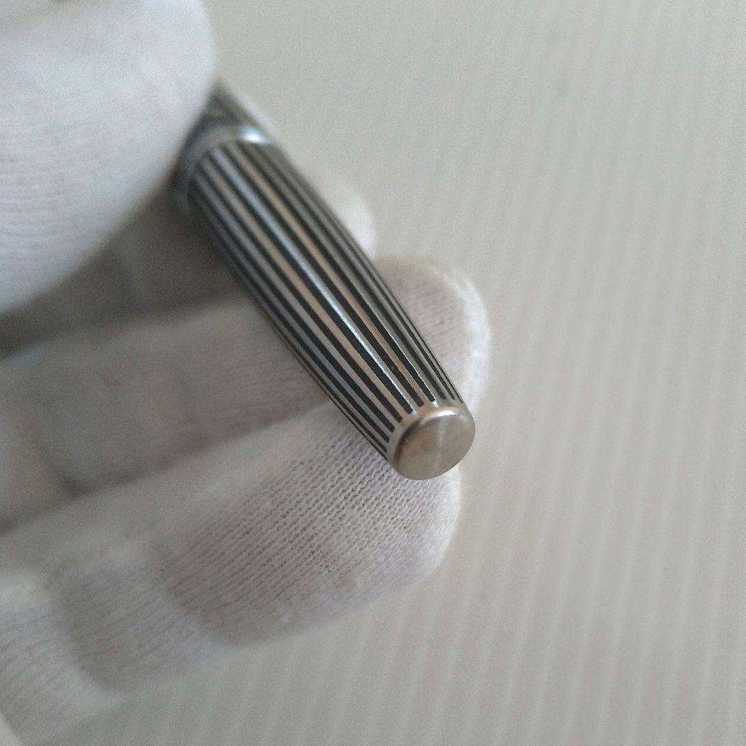 【希少レア】パイロット万年筆　ミュー　μ　ストライプ格子柄