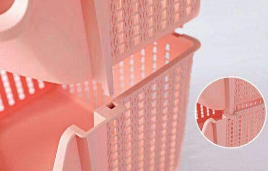 台所棚置物棚着地多層機能かご収納用品家庭用大全野菜貯蔵かご