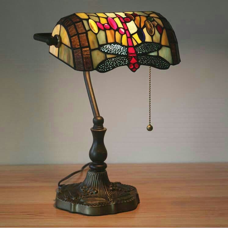 卓上スタンド 暖かい ヴィンテージ ステンドラ\r\r ンプ ステンドグラス照明