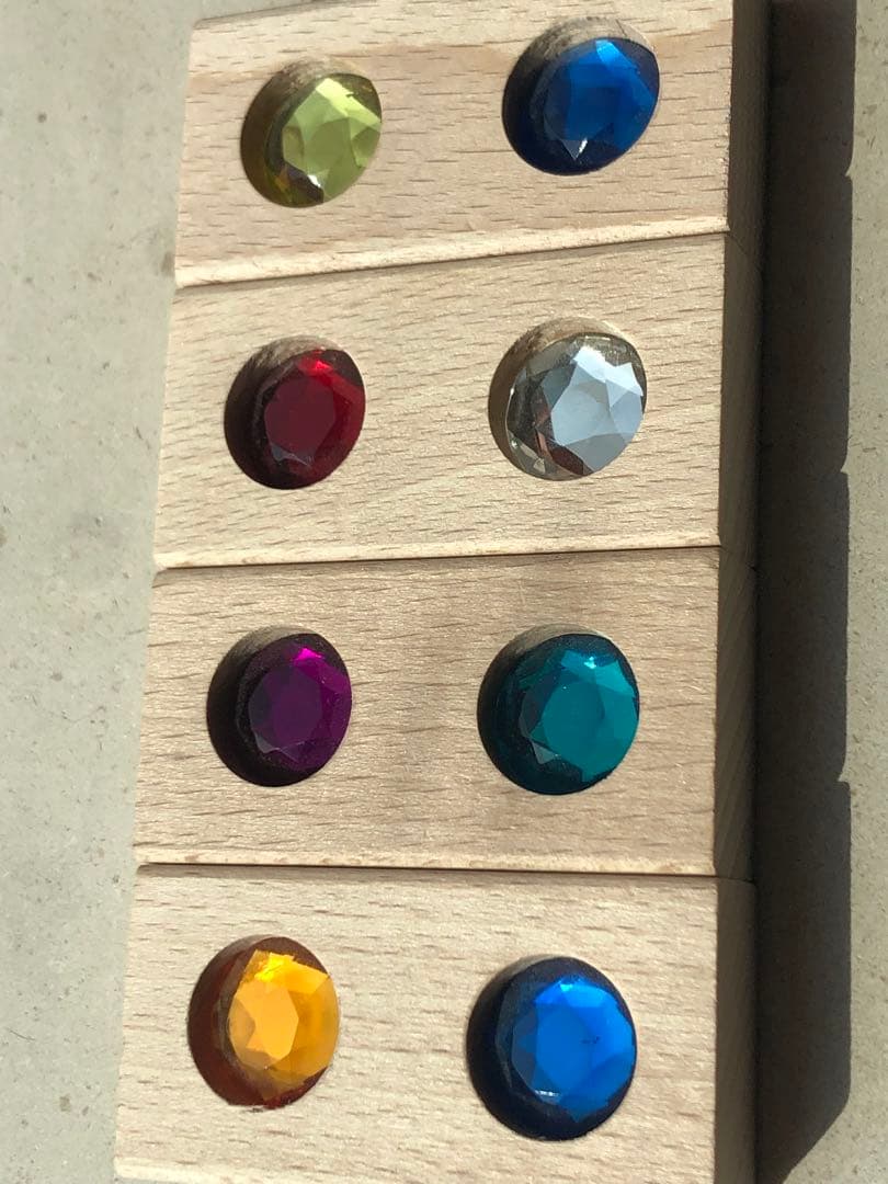 デュシマ社　ジュエルドミノ　積み木　木製＆知育玩具　ドイツ　パズル　おもちゃ