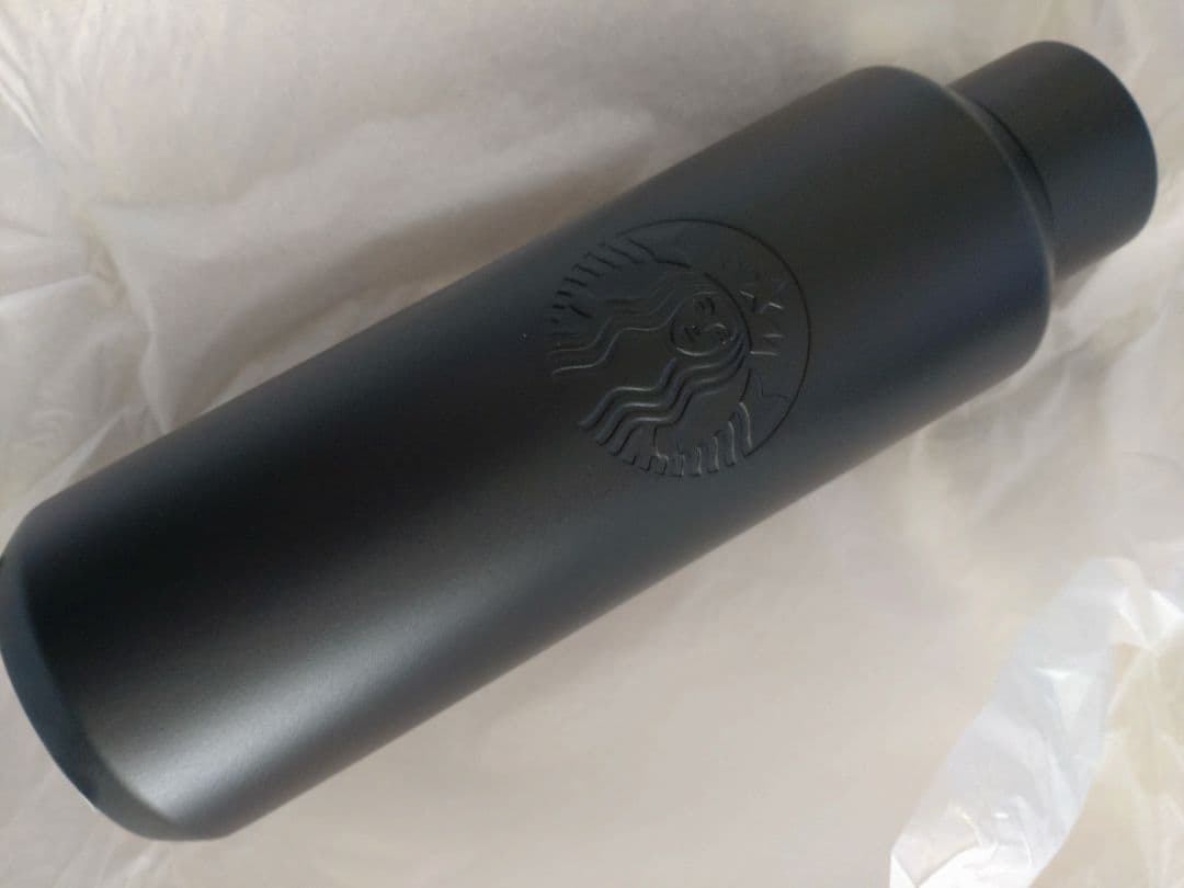 スターバックス　PORTERリサイクルステンレスボトルマットブラック591ml