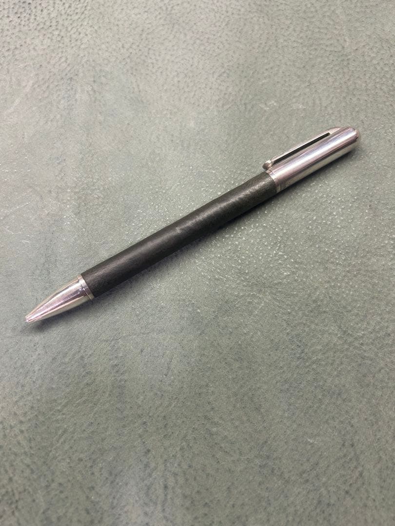 プラス　クレッセント　スターリングシルバー　925 革軸