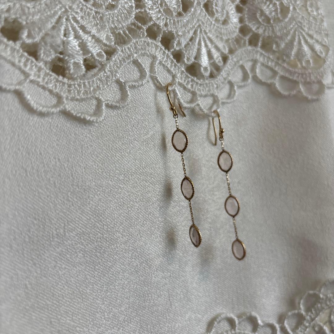 agete アガット　ドリーミードリーミー　ピアス　k10