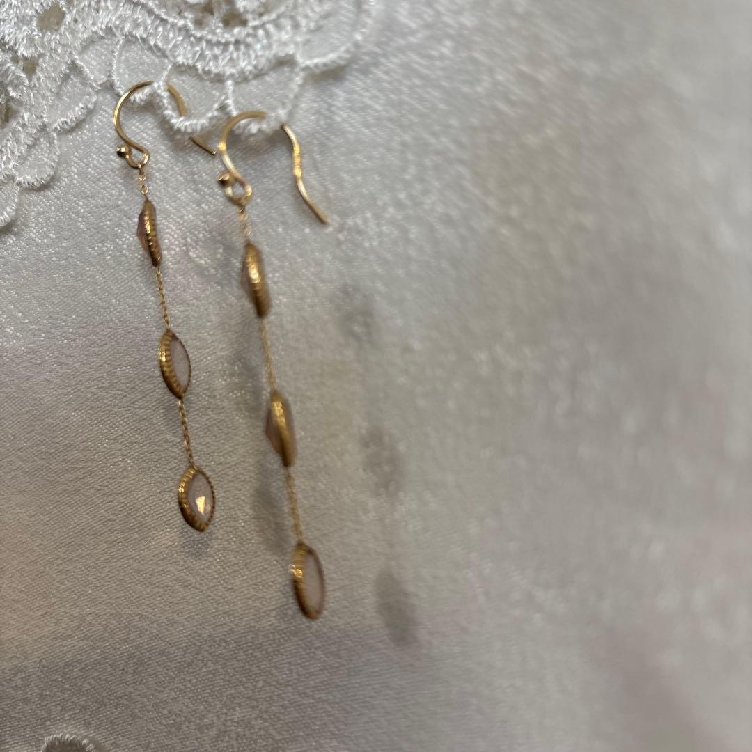 agete アガット　ドリーミードリーミー　ピアス　k10