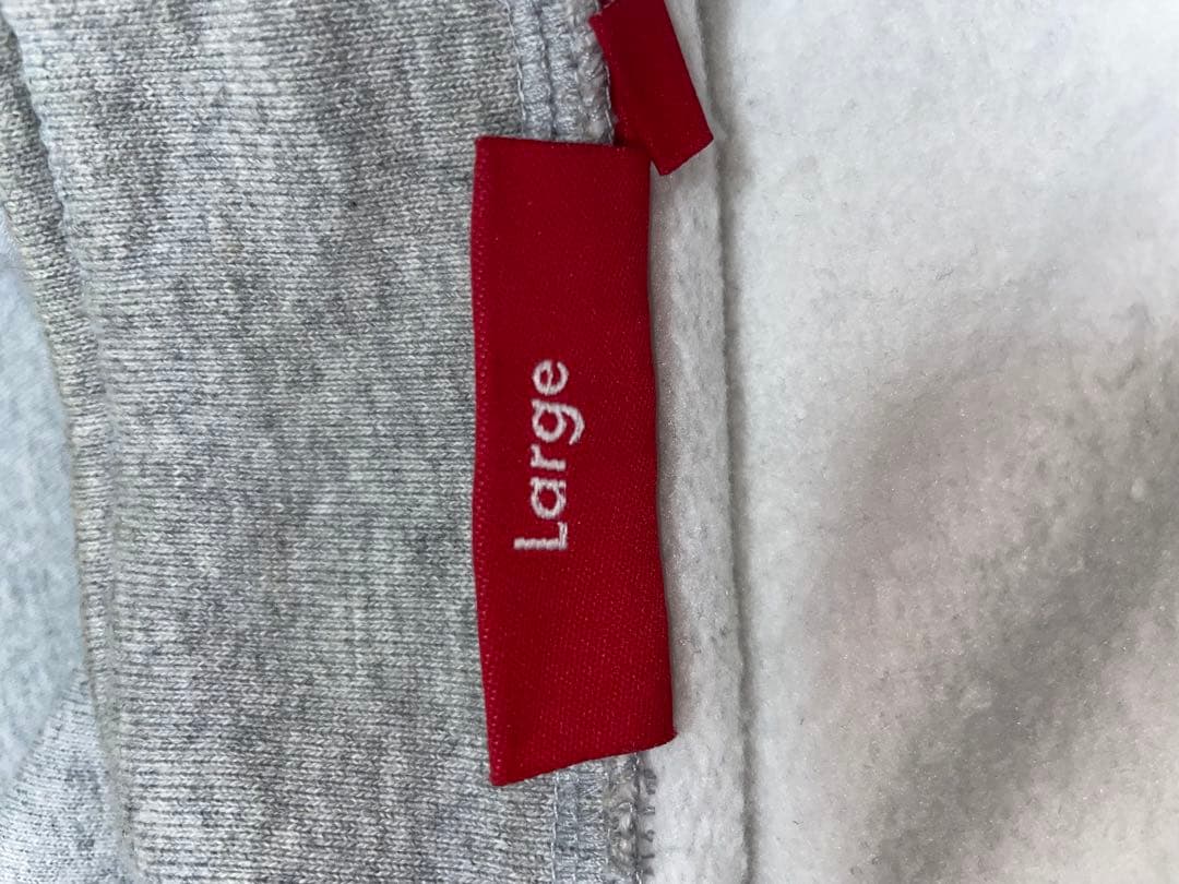 Supreme グレー ジップアップ スウェットブルゾン