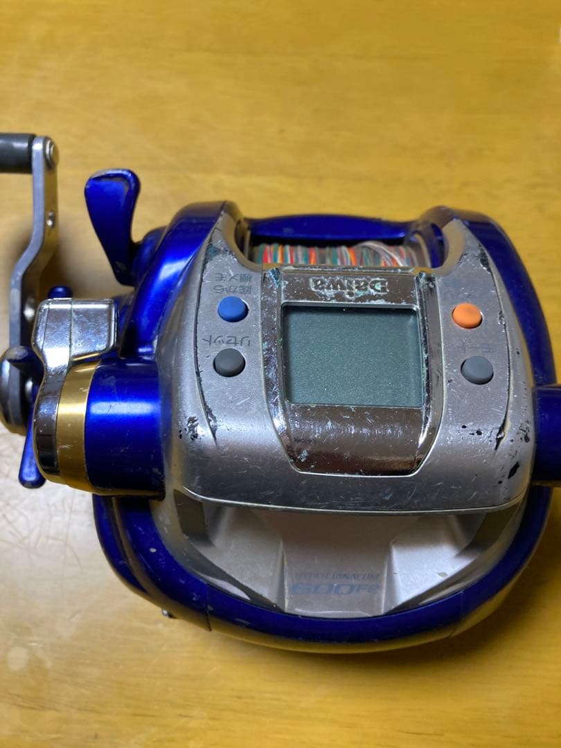 ダイワ　電動リール　ハイパータナコン600fe 通電確認済み　船釣り