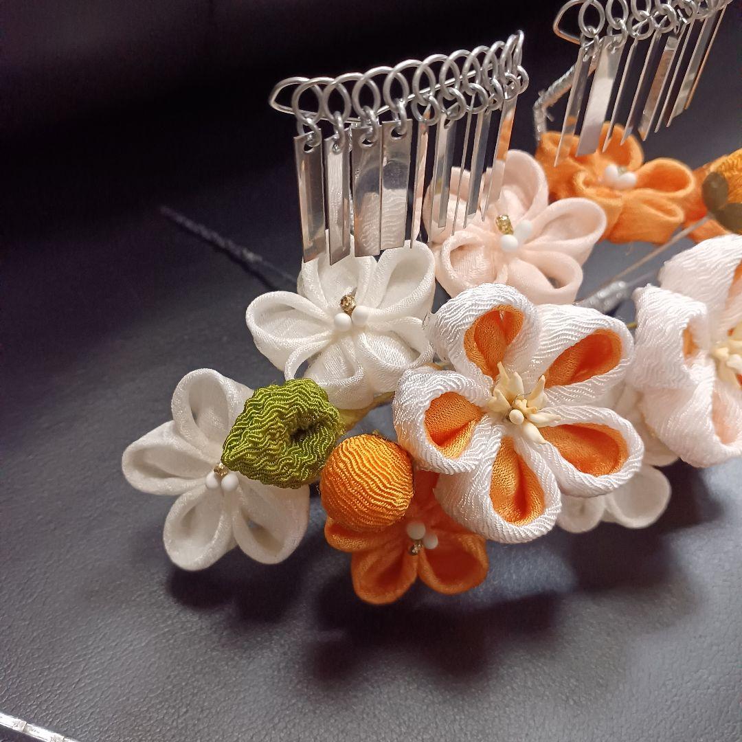 新品【七五三】和装髪飾り　勝山かんざし　簪　日本髪　日本舞踊　お正月　ハレの日