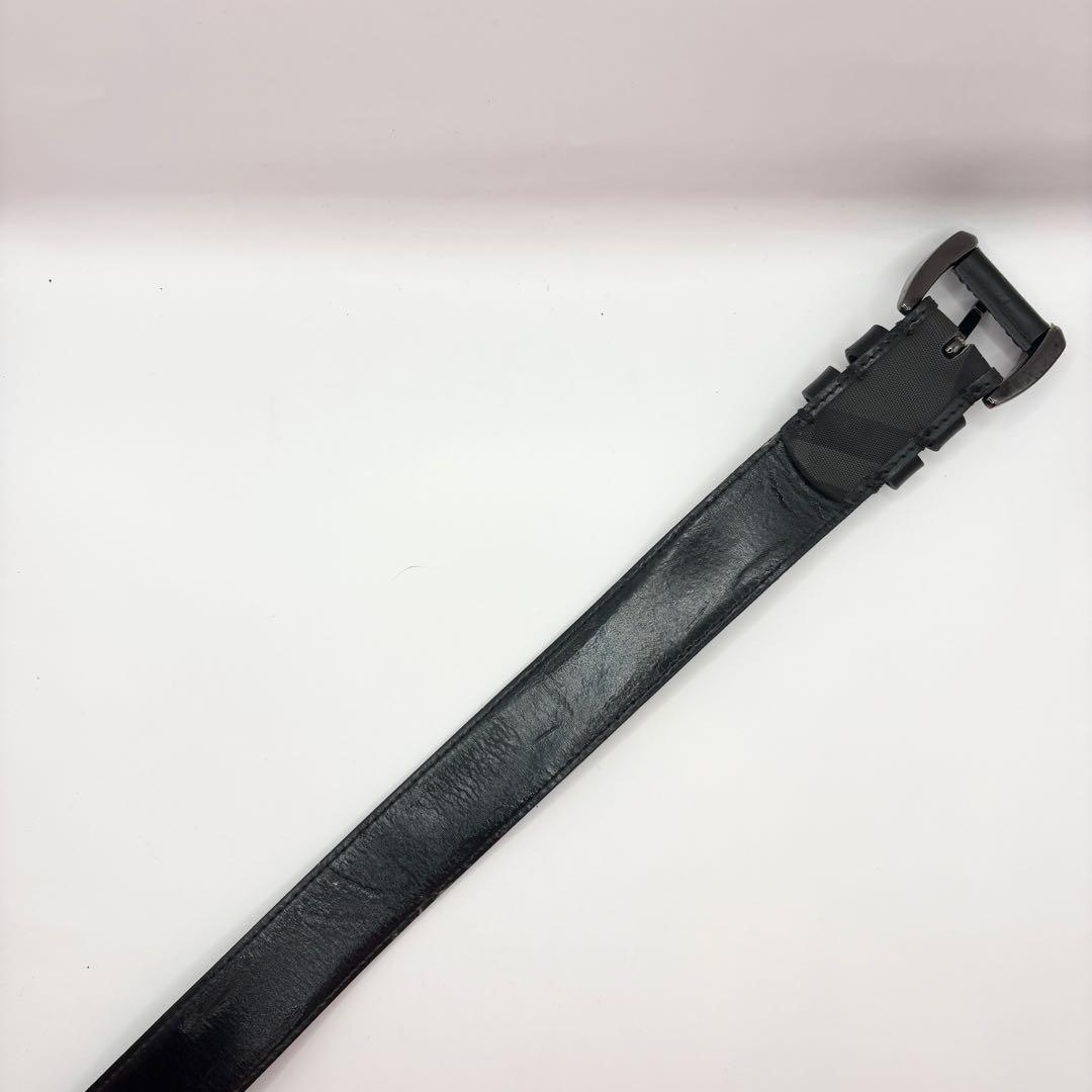 Burberry ベルト ノバチェック ブラック メンズ