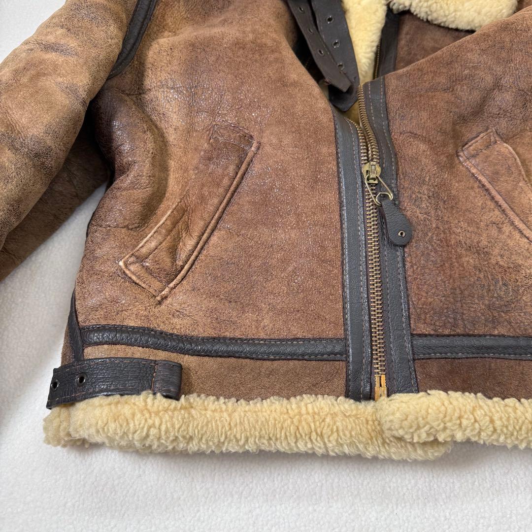 Schott B-3 フライトジャケット ムートンジャケット　サイズ40