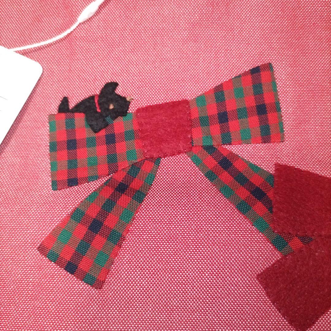 新品未使用　ファミリア　デニムバッグ　トートバッグ完売品　2025年秋冬　レッド