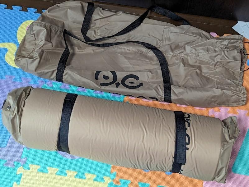 マット エアーマット 8cm キャンプ 厚手 30秒自動膨張