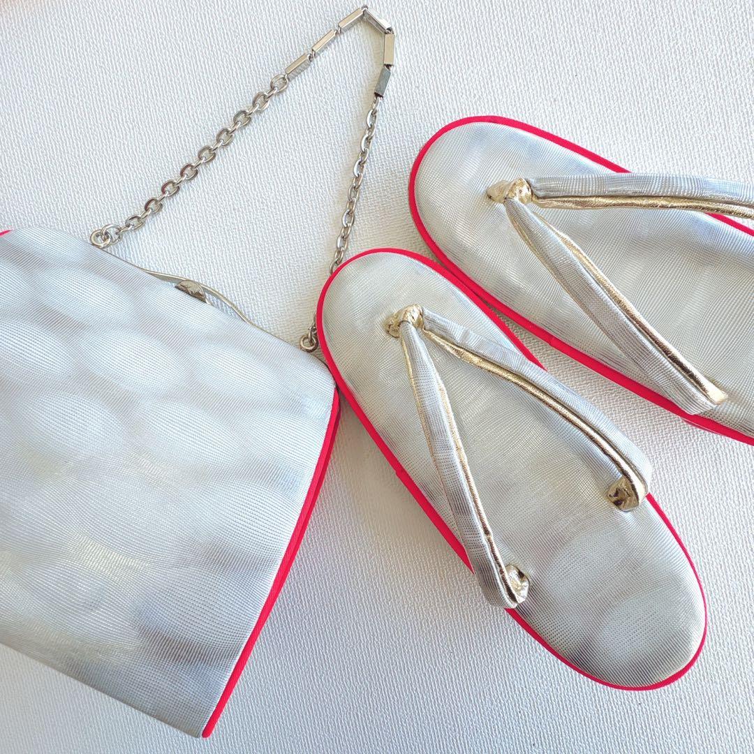 フルセット　七五三　7歳女の子　オレンジ地　桜　孔雀　52397